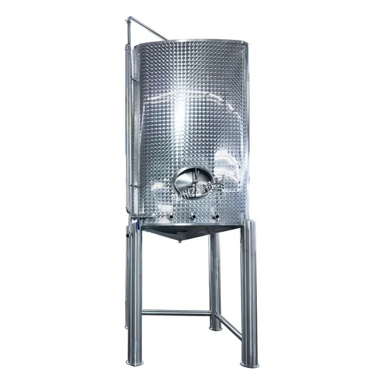 500L Floating Lid Stainless Steel Wine Fermentation Tank