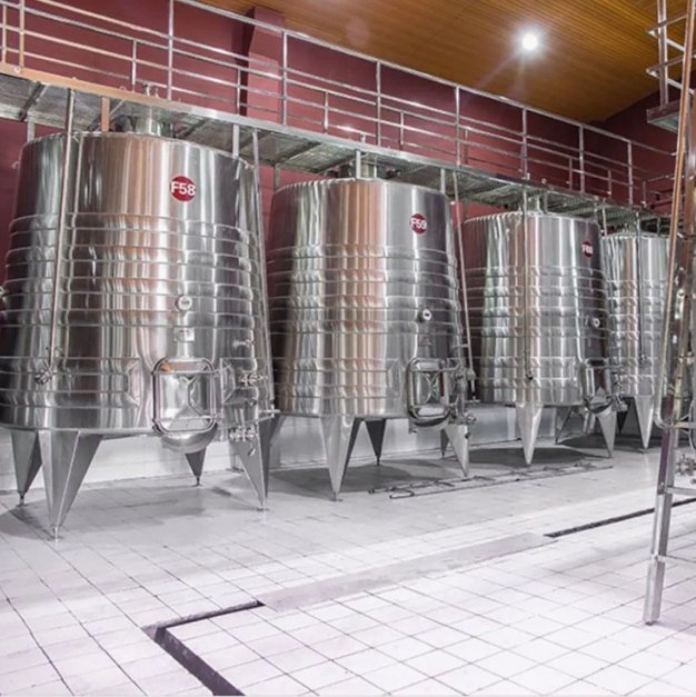 Jacketed Stainless Steel Wine Fermentation Tank with Temperature Control