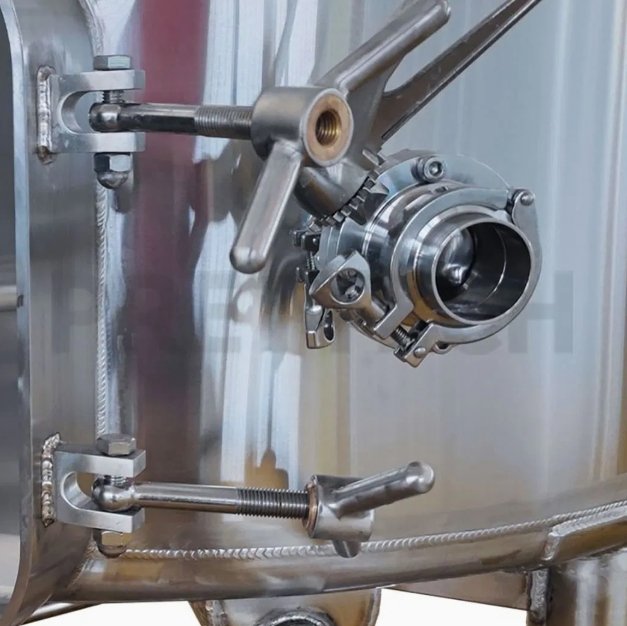 Jacketed Stainless Steel Wine Fermentation Tank with Temperature Control
